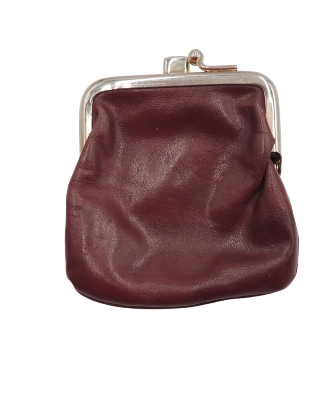 Buxton Vintage Leather Change Purse 4 x 3.5 - Picture 2 of 4